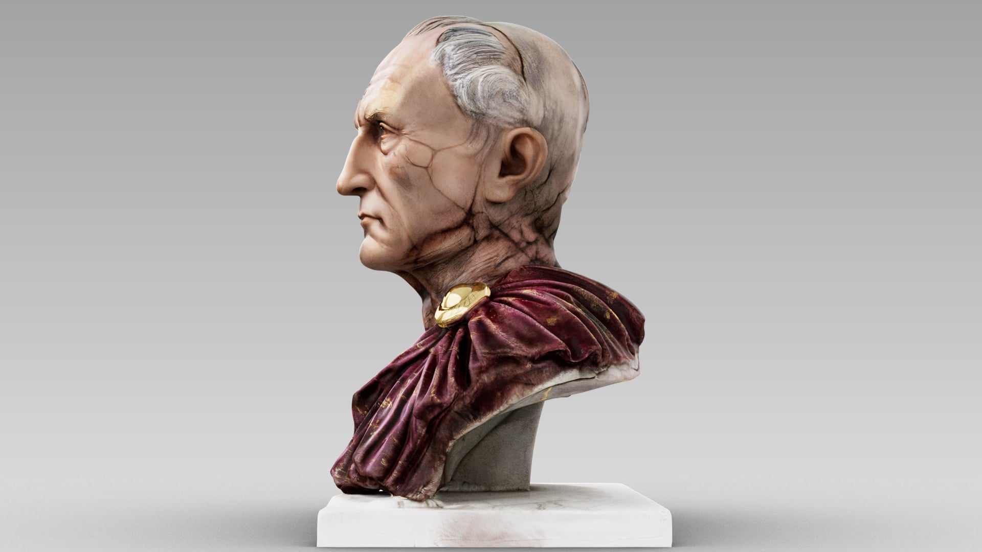 Julius Caesar 3d model