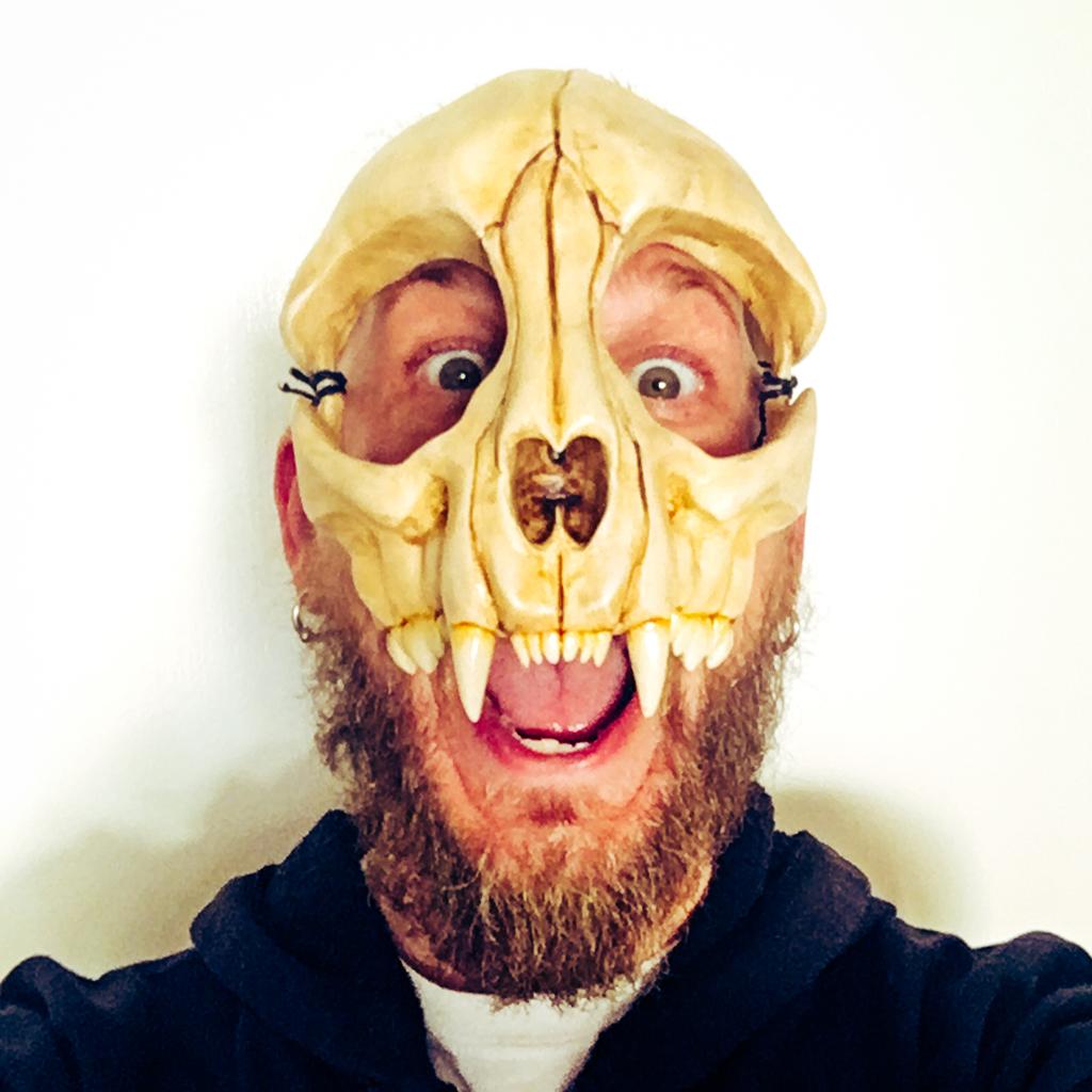 Cat Skull Mask 3d model