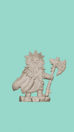 Chibi Wild Shaman - Sovereign Chibi Beasts Collection (Model #5) 3d model