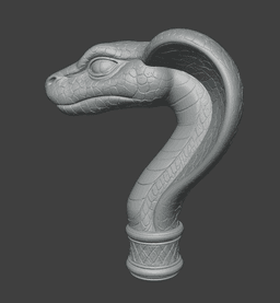 Jafar Snake Staff 3d model