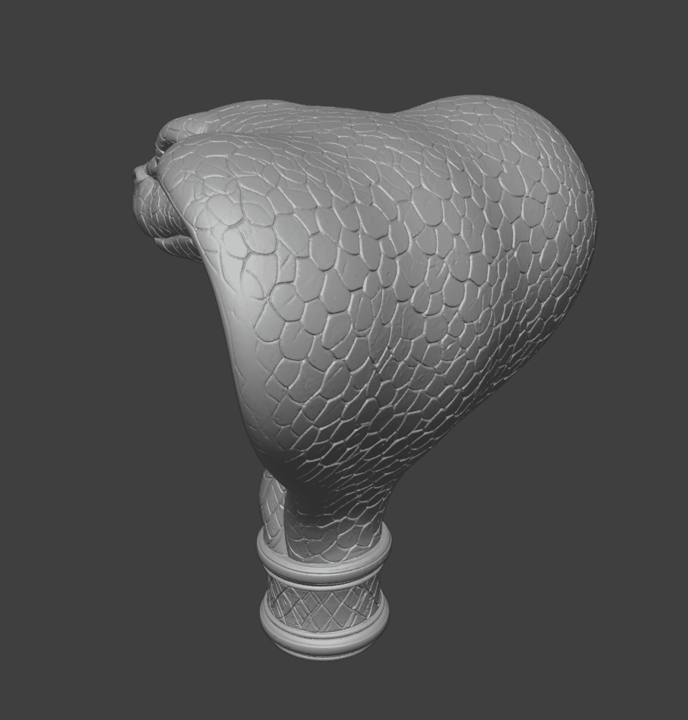 Jafar Snake Staff 3d model