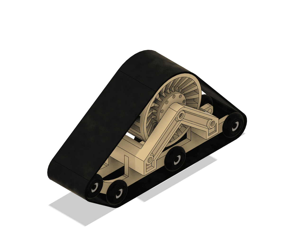 RC Snow tracks 3d model