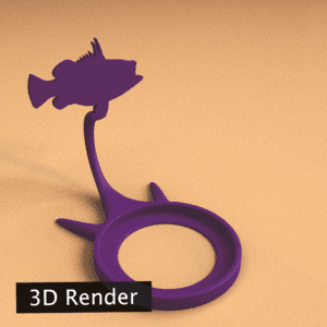Anima Fish 3d model