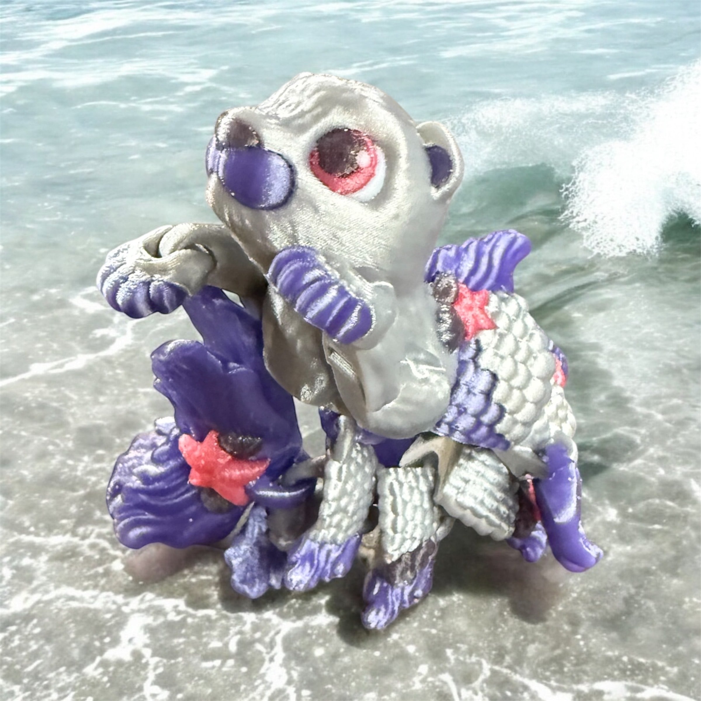 Aquarius the Mermaid Otter 3d model
