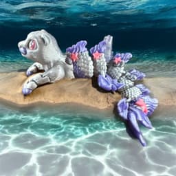 Aquarius the Mermaid Otter 3d model
