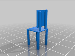 Modern table 3d model