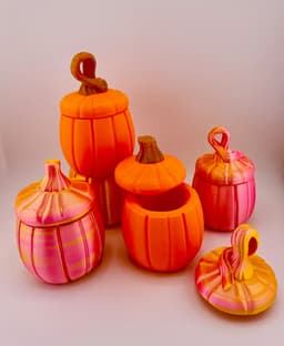 Pumpkin Container -Plain 3d model