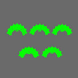 Dragon Knights Dragon Scale Crests 3d model