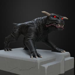 Zuul Terror Dog - Ghostbusters (Pre-Supported) 3d model