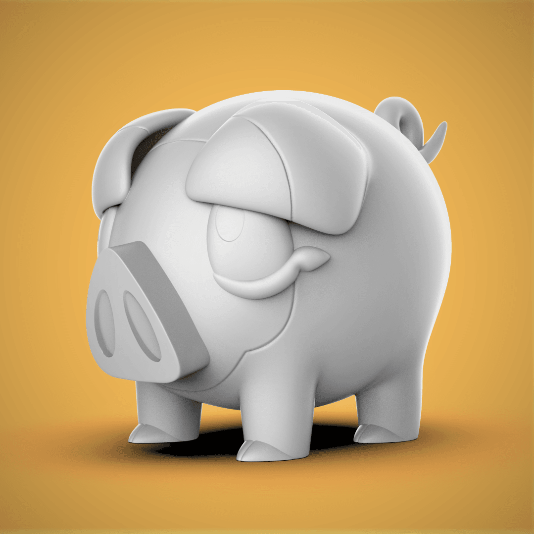 Lechonk (Pokémon) 3d model