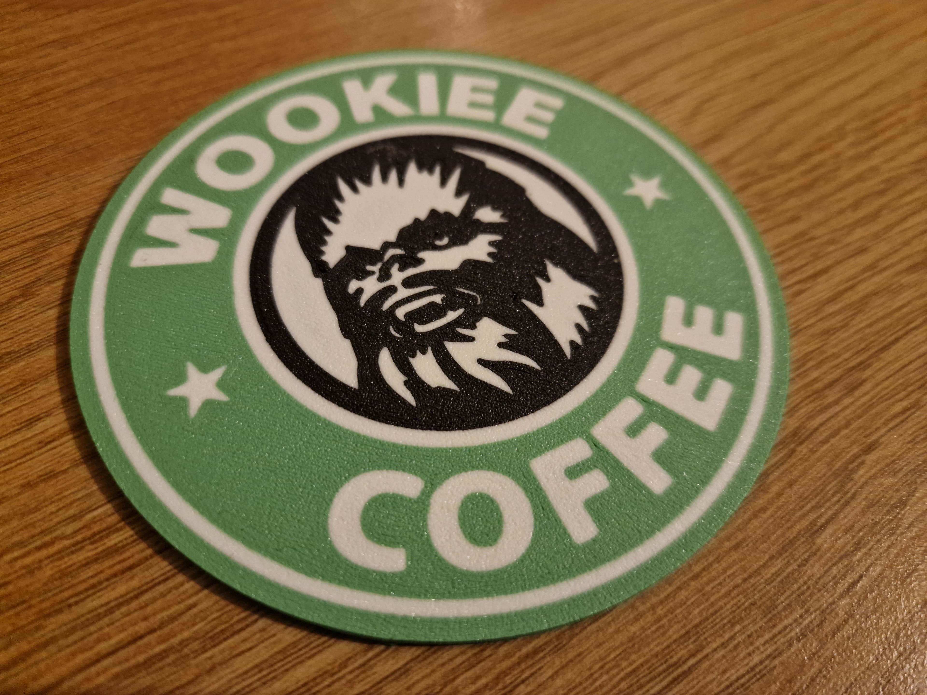 Star Wars Starbucks Style Coffee Coasters 2 (AMS Ready) 3d model