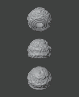 Fidget Orb Ball ( Warped Pattern ) 3d model