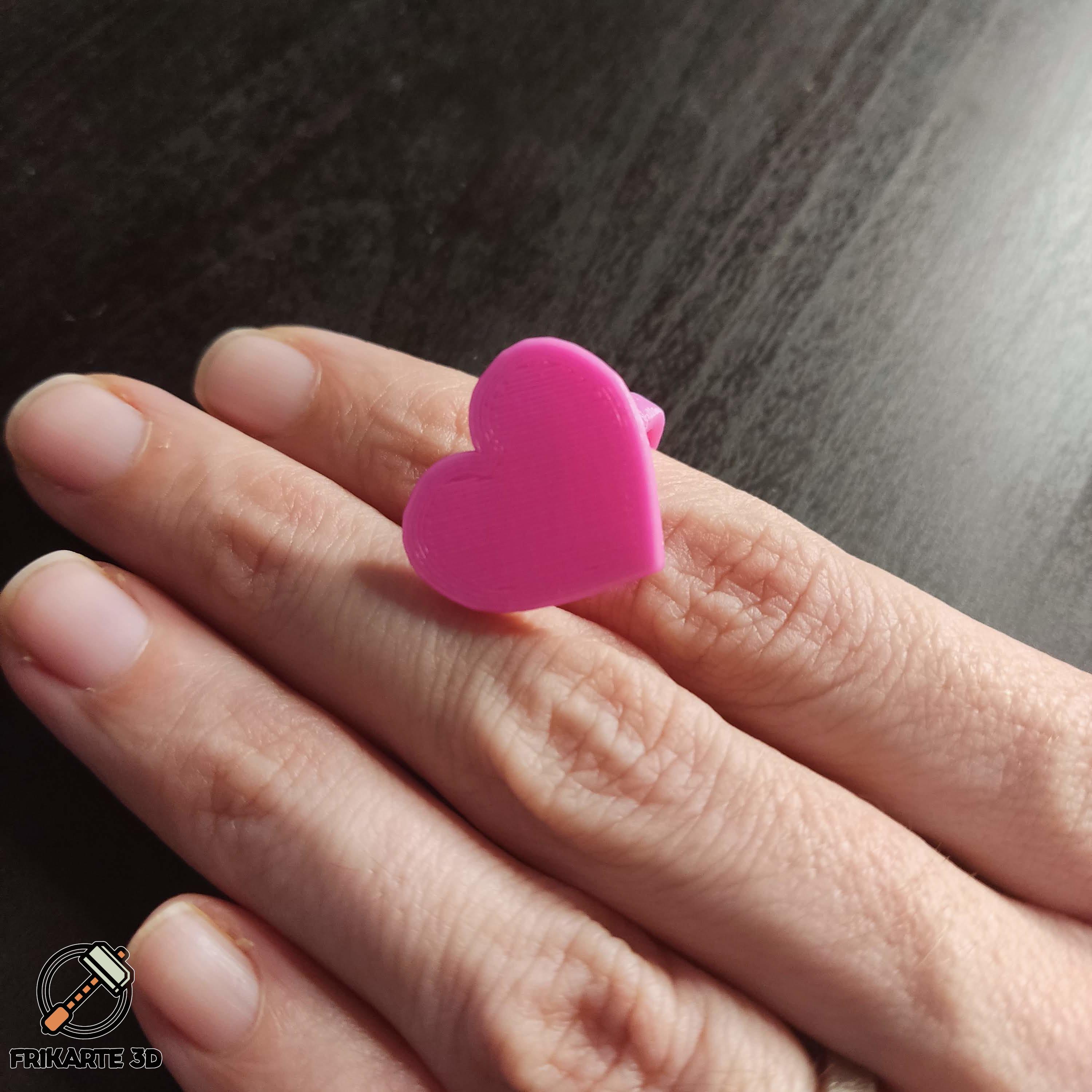 Heart Ring 💗💍 3d model