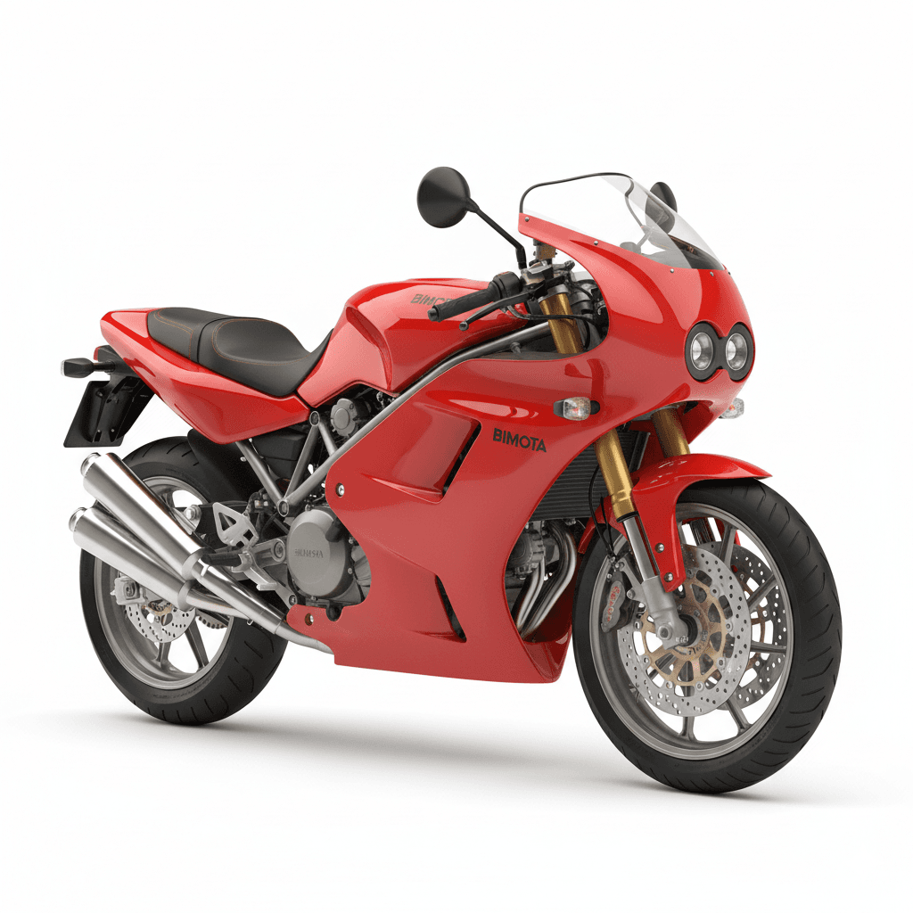 Bimota DB1 Italian Sport Motorcycle 3d model