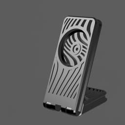 Print in Place Quadlock Mag Phone Stand - Wind 3d model