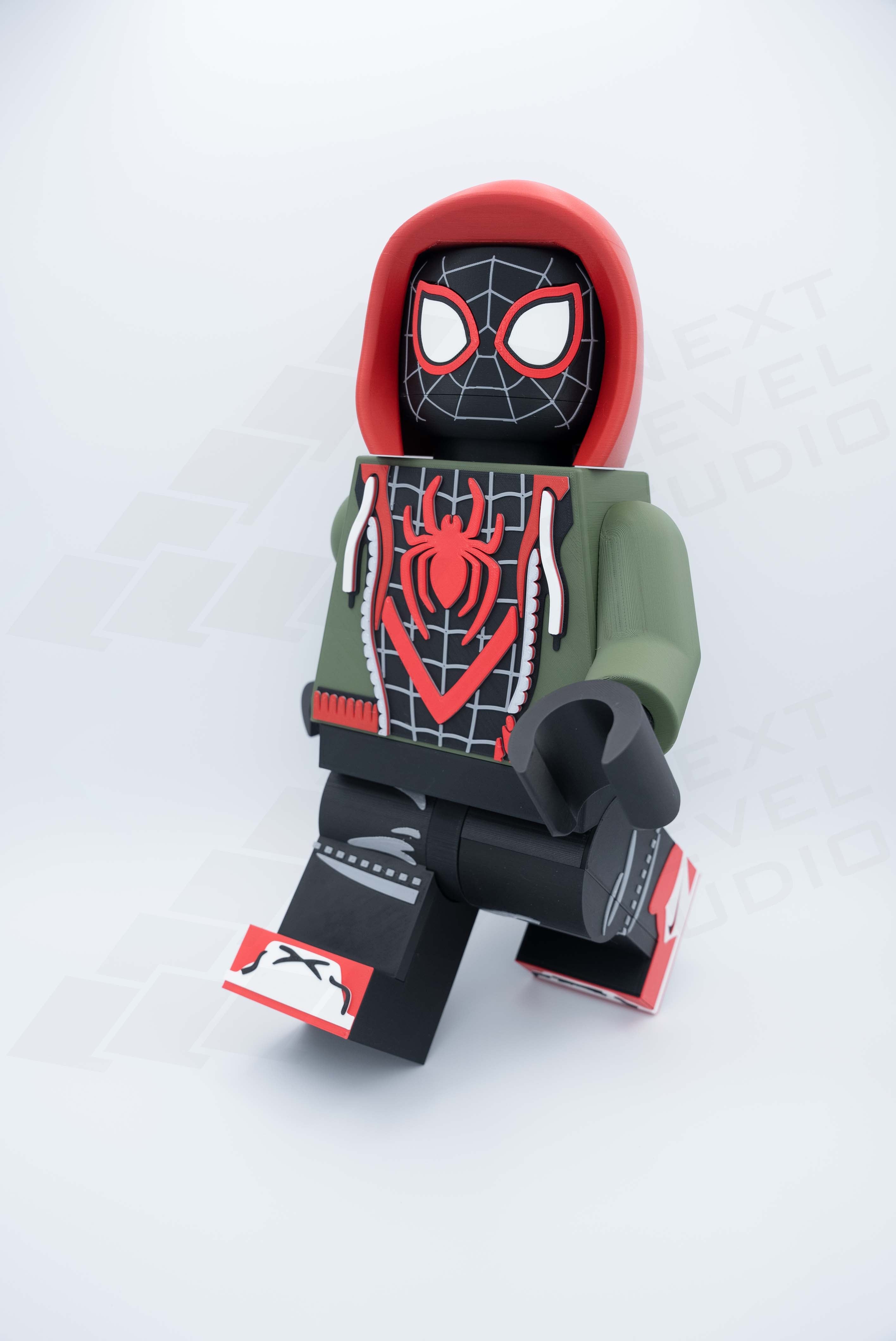 Miles Morales Spider-Man Giant Minifigure (16") – Swing into Action! 3d model