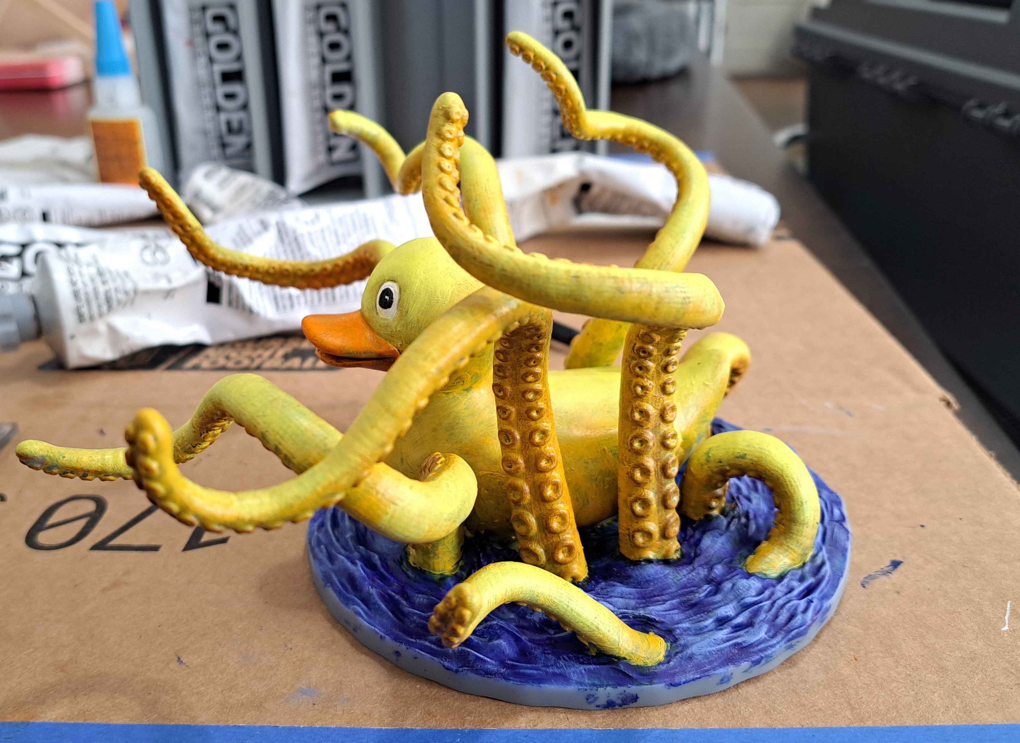 The Quacken 3d model