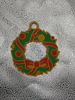 Traditional Christmas Ornaments 3d model