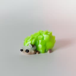 Hedge Hog Flexi and Basket 3d model