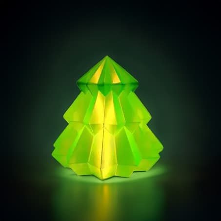Electric tealight tree 3d model