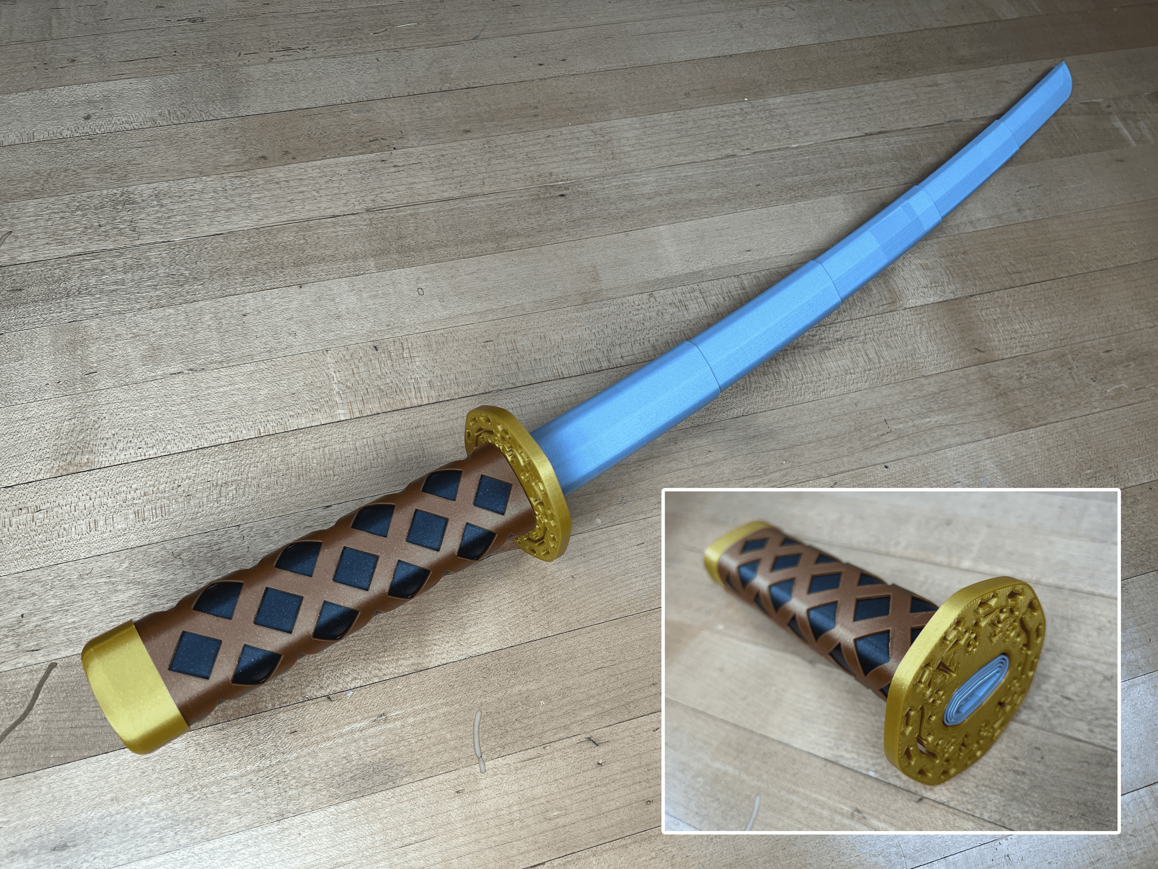 Collapsing Heron Sword 3d model
