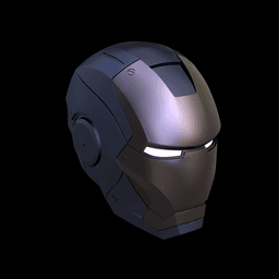 Iron Man MK7 Stealth Helmet 3d model
