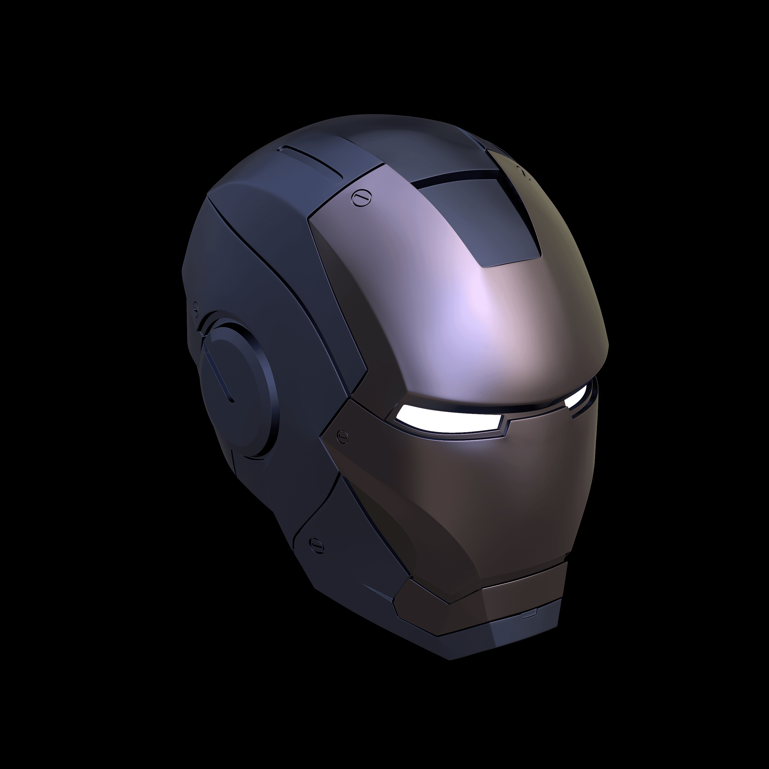 Iron Man MK7 Stealth Helmet 3d model