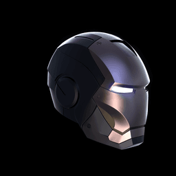 Iron Man MK7 Stealth Helmet 3d model
