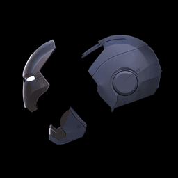 Iron Man MK7 Stealth Helmet 3d model