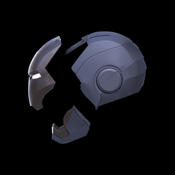 Iron Man MK7 Stealth Helmet 3d model