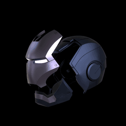 Iron Man MK7 Stealth Helmet 3d model