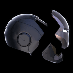 Iron Man MK7 Stealth Helmet 3d model