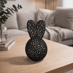 THE FAT VORONOI BUNNY / MODERN EASTER DECOR / VORONOI DECOR / MODERN / TABLEDECOR 3d model