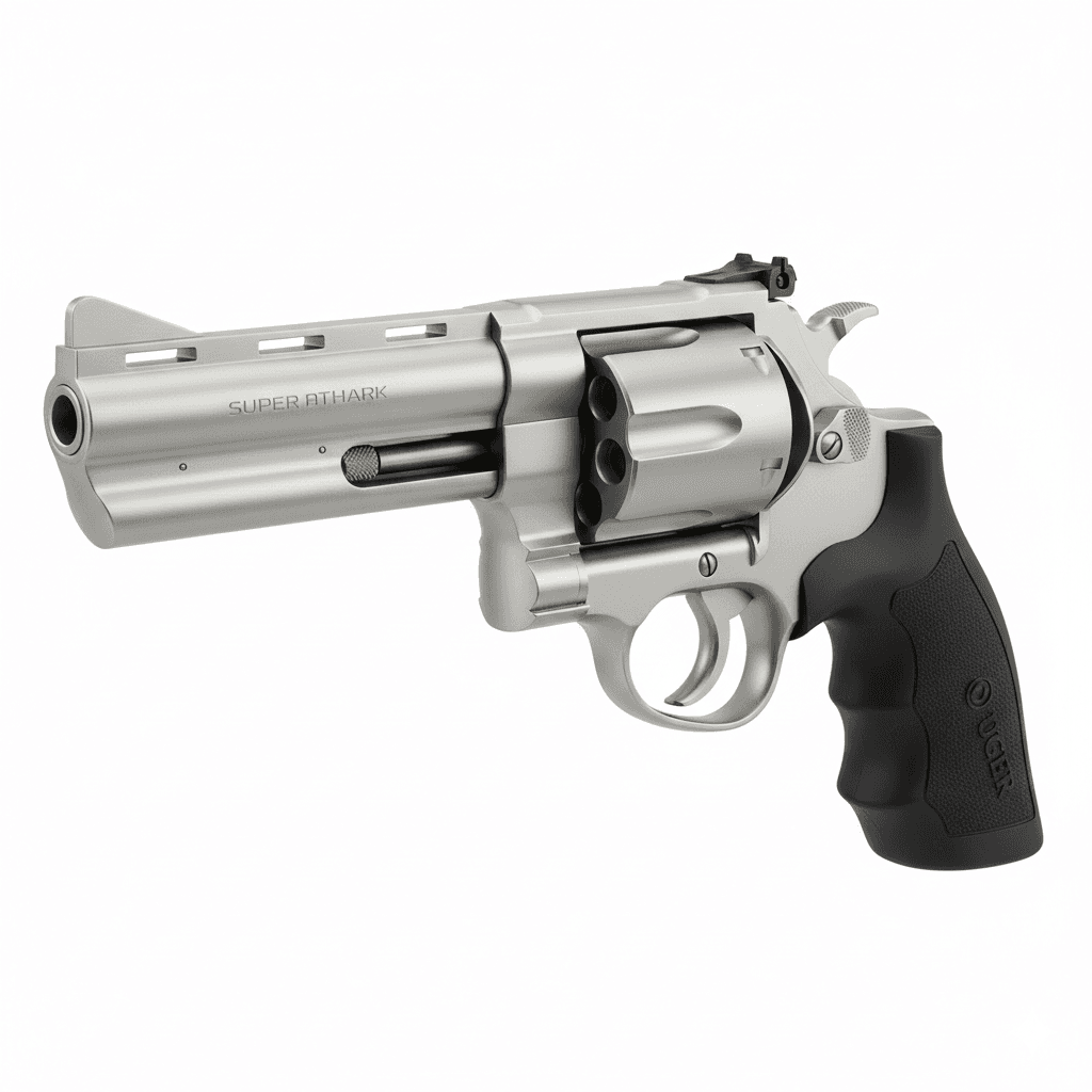 Ruger Super Redhawk Magnum Revolver 3d model