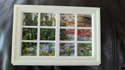 4x6 Hinged Window for 18" Dolls 3d model