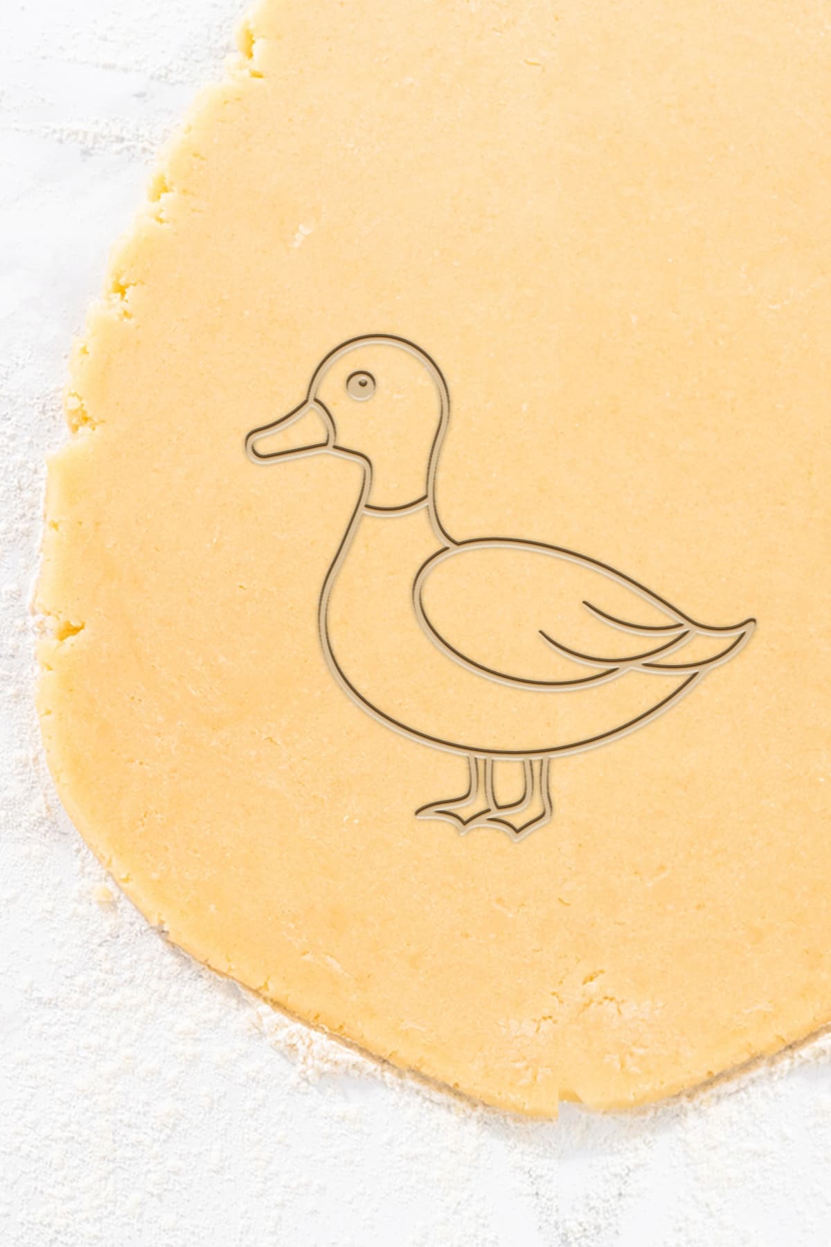 Duck Cookie Cutter, Biscuit Cutter 3d model