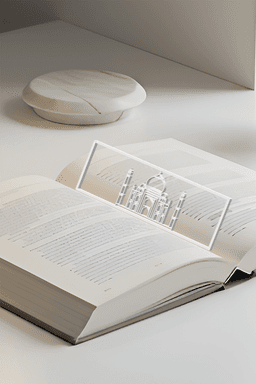 Taj Mahal Bookmark, Creativity Bookmark, Gıft Idea 3d model