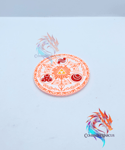 The Legend of Zelda Simbols Coaster 3d model