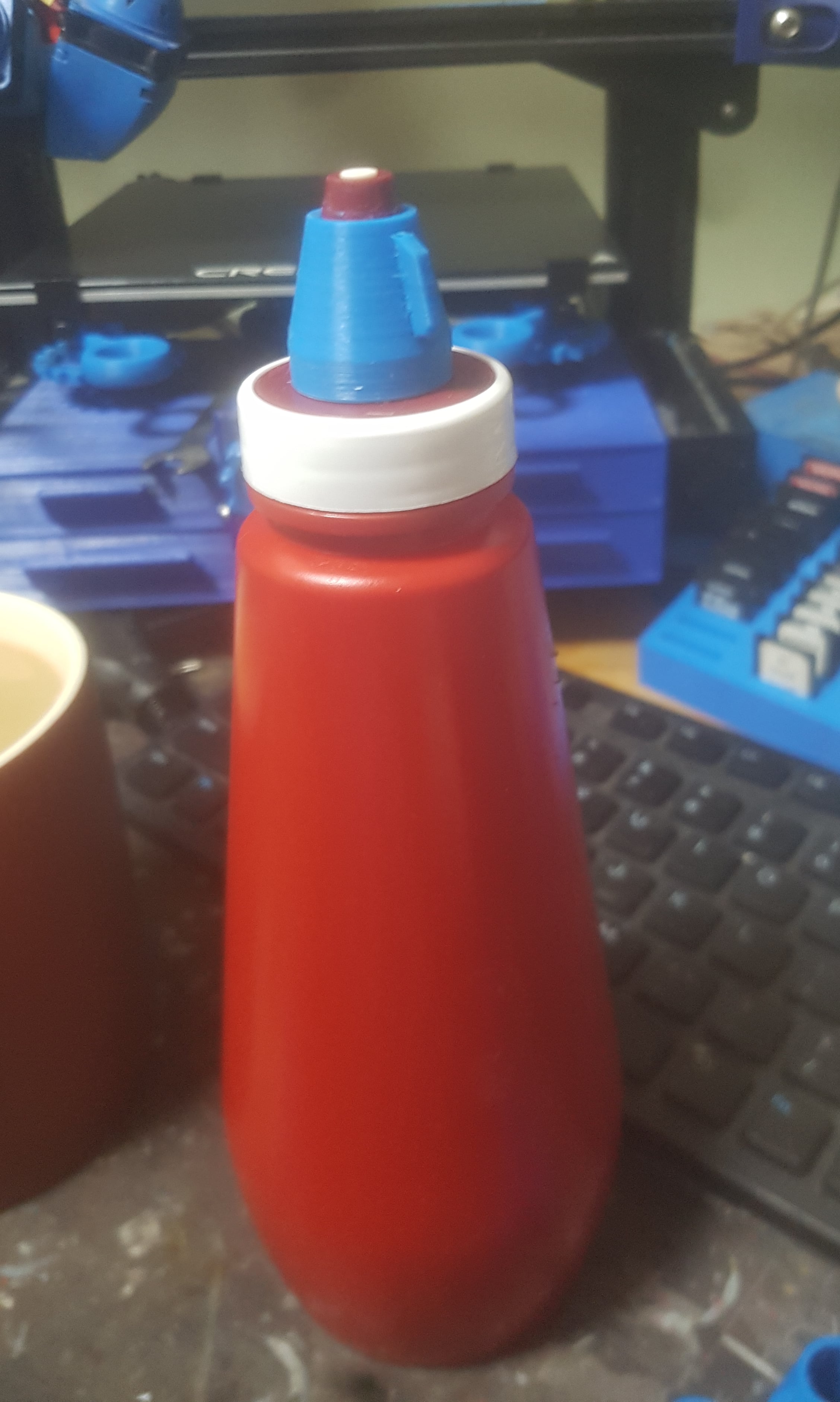 Sauce Bottle Opener stl 3d model