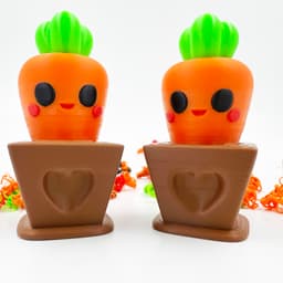 Carrot Fidget Clicker 3d model