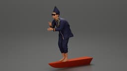 Aura Farming Boat Kid 3d model