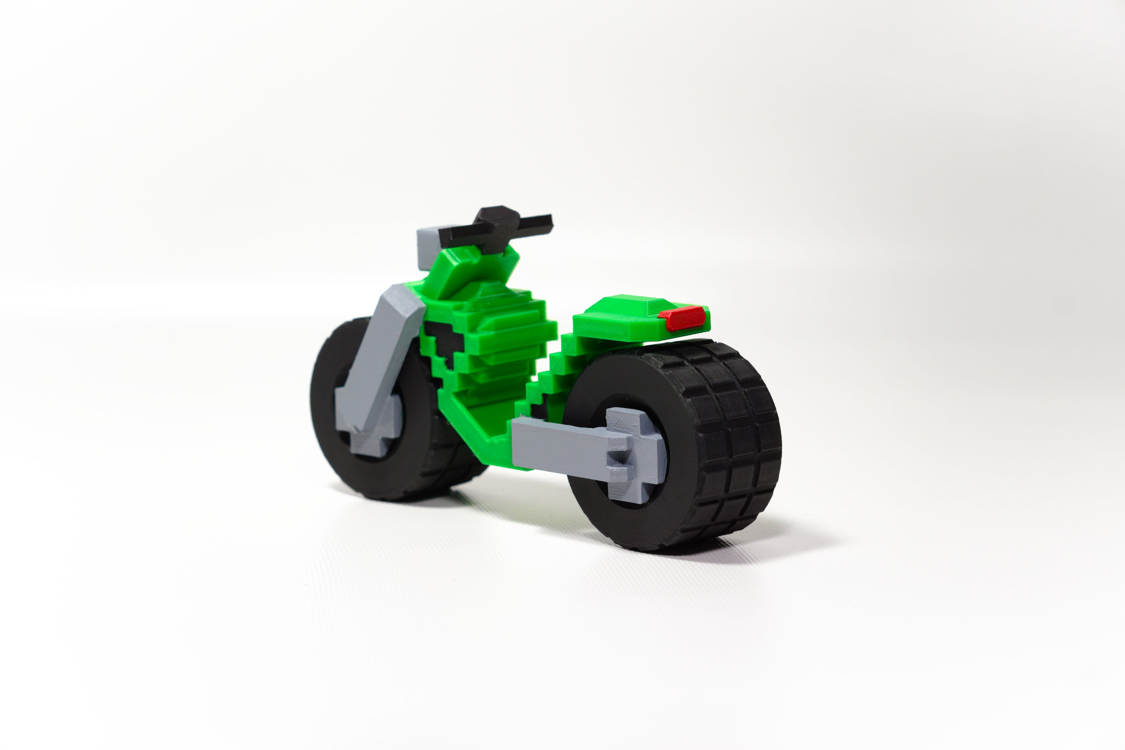Minecraft Steve's Motorcycle 3d model