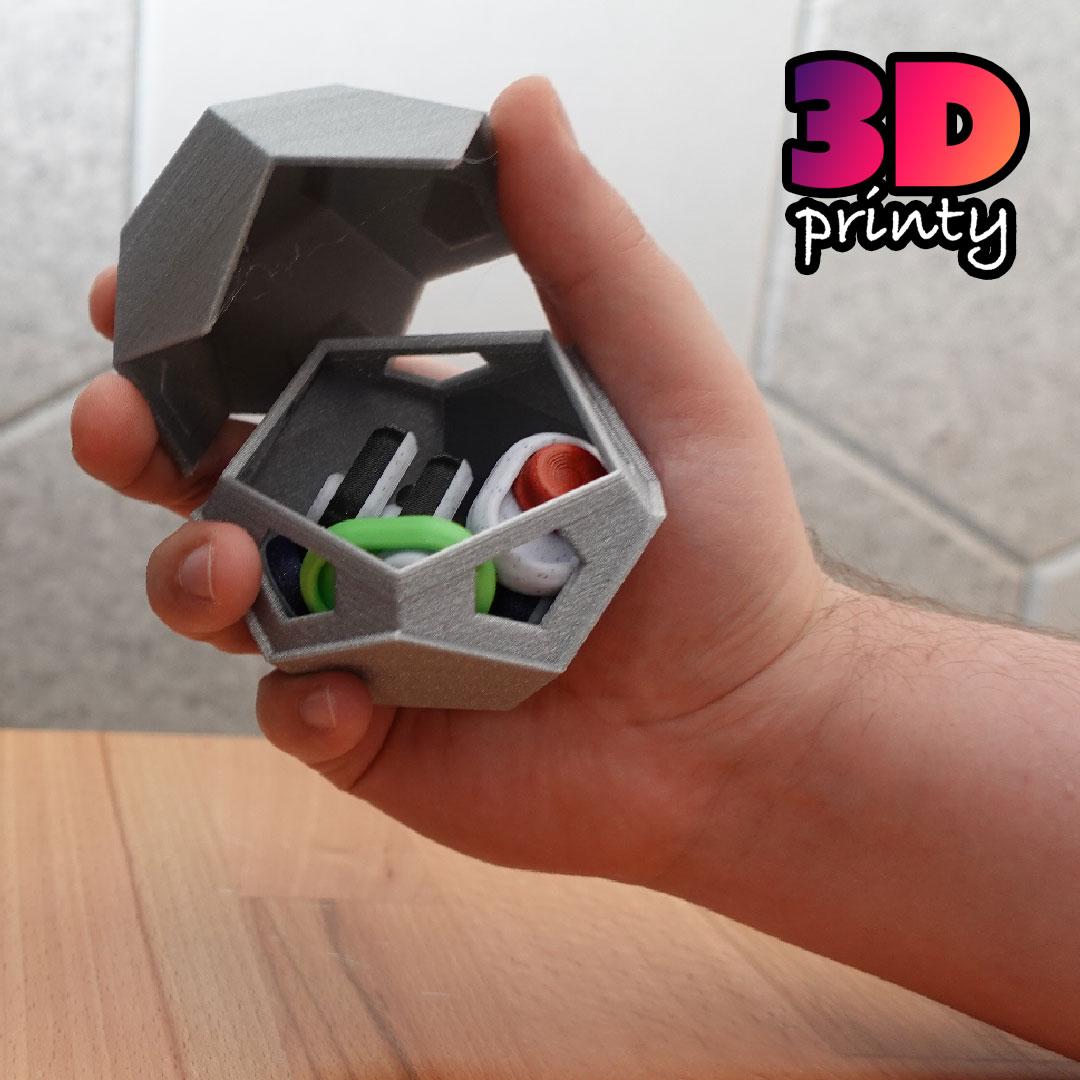 Snappy Dodecahedron Box 3d model