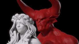 Submitting to Purity - The Fallen and the Divine 3d model