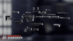 A280 CFE Blaster Rifle - Star Wars: Rogue One 3d model