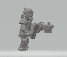 FHW Mortis Korps Tekno Inquisitor Primus Concept 3d model