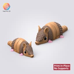 Flexi Armadillo 3d model