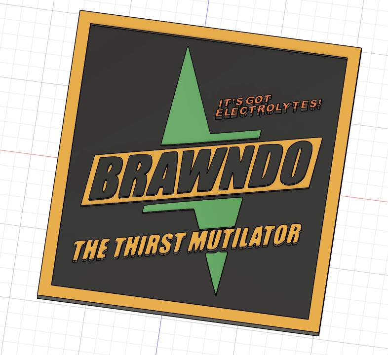 BRAWNDO - The Thirst Mutilator 3d model