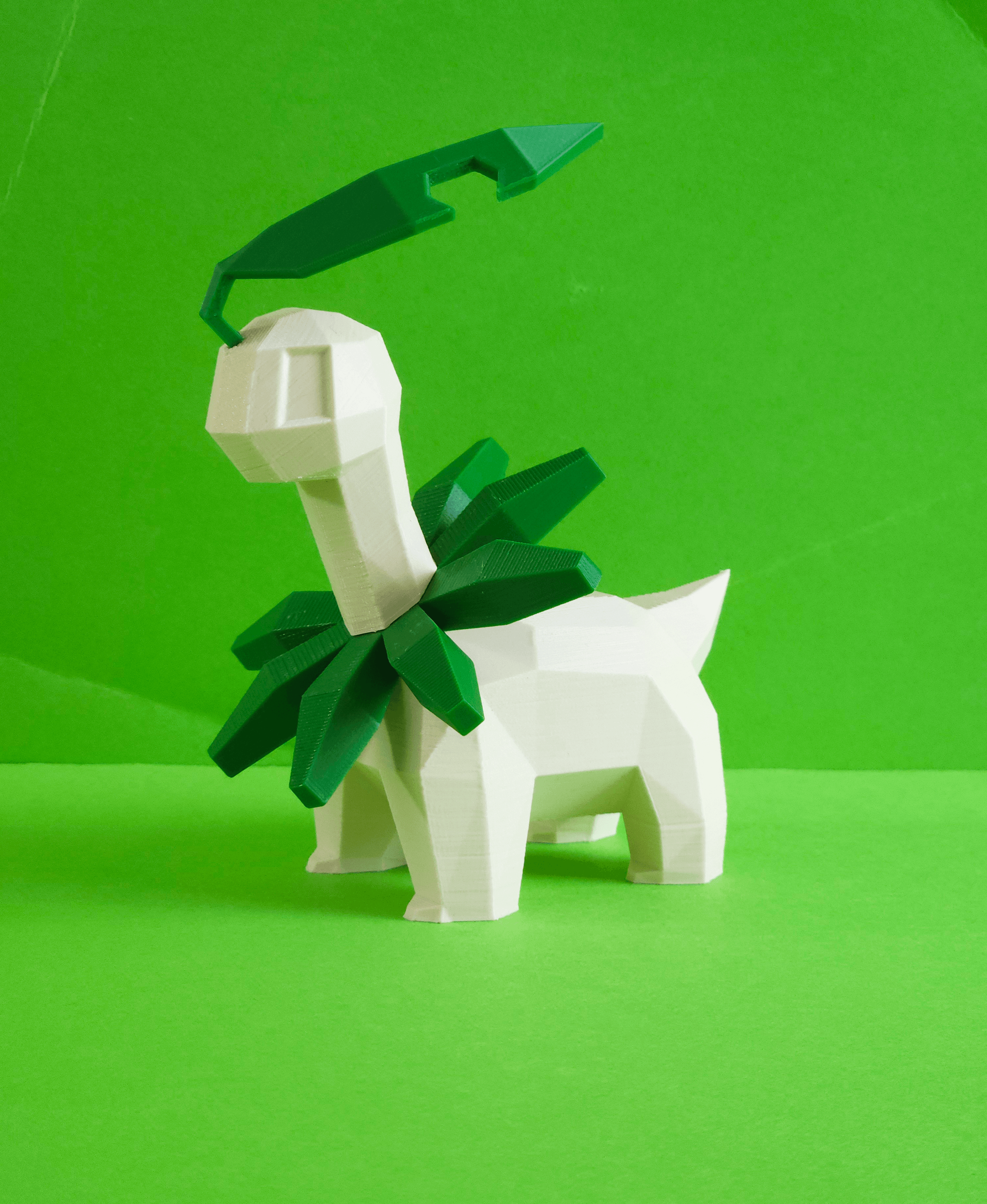 Bayleef Low Poly Pokemon 3d model