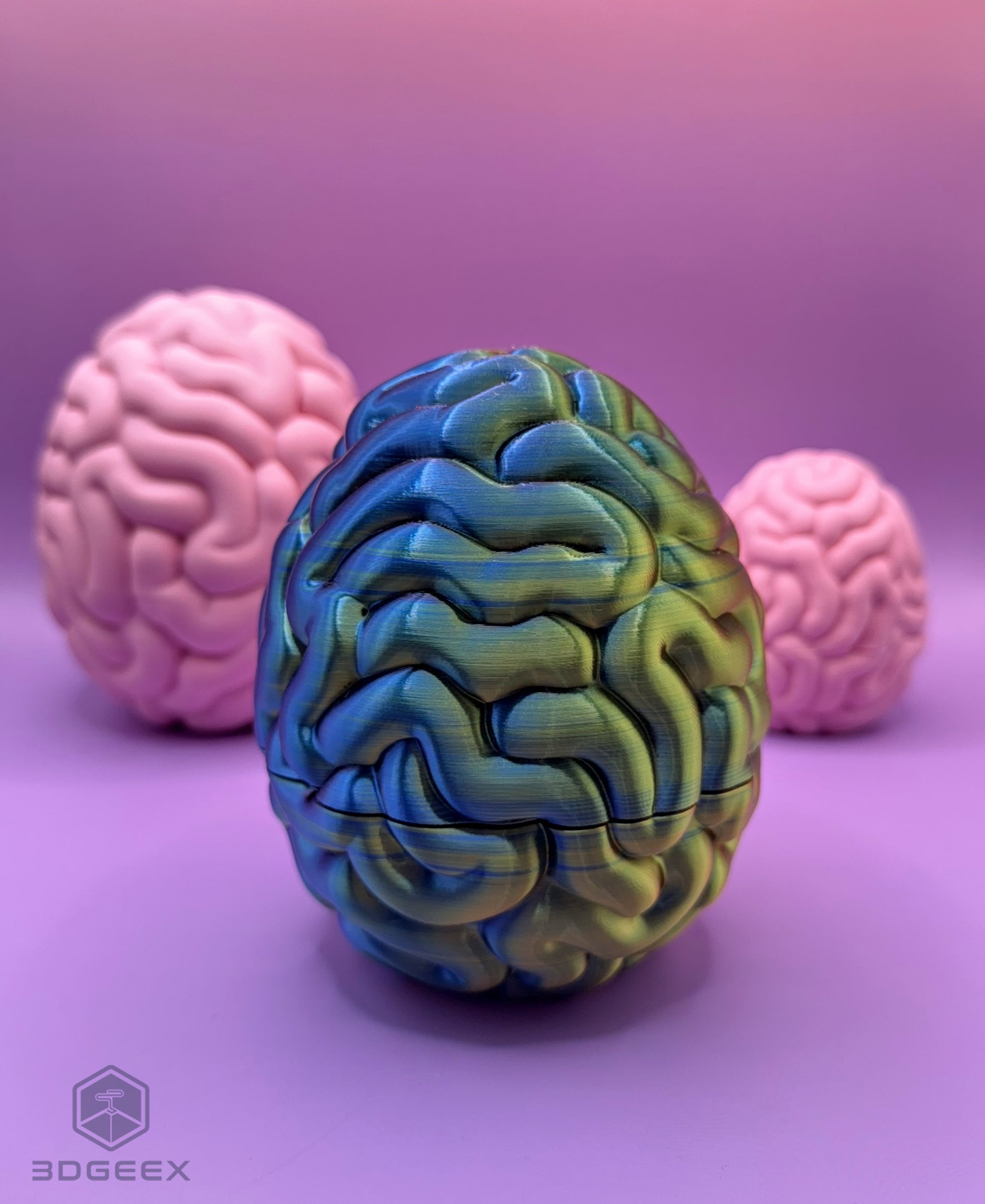 Easter Brain Egg 3d model